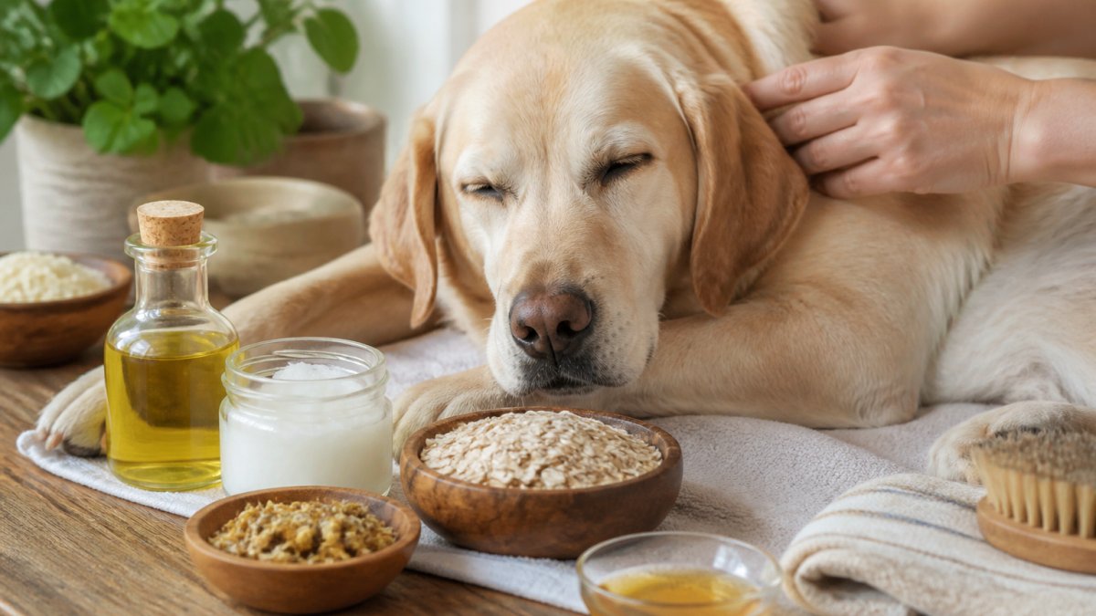 How to Soothe Dog Dry Skin Naturally: 7 Home Remedies