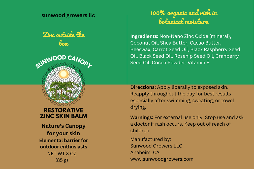 Sunwood Canopy Restorative Zinc Skin Balm