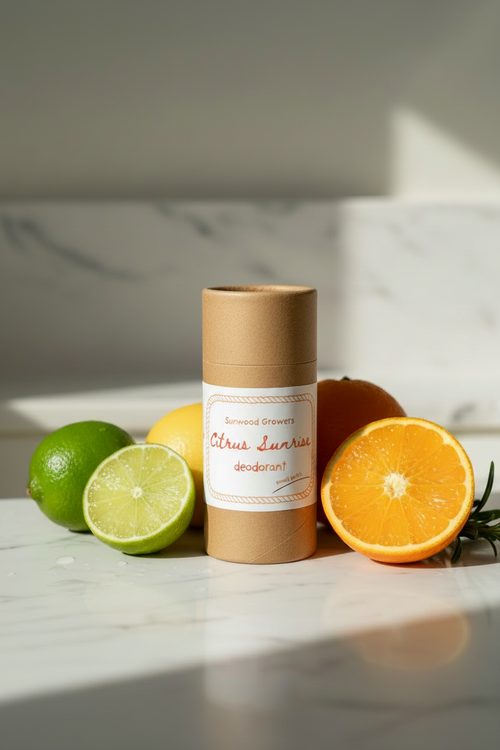 Citrus Sunrise Deodorant with Sunrise Window