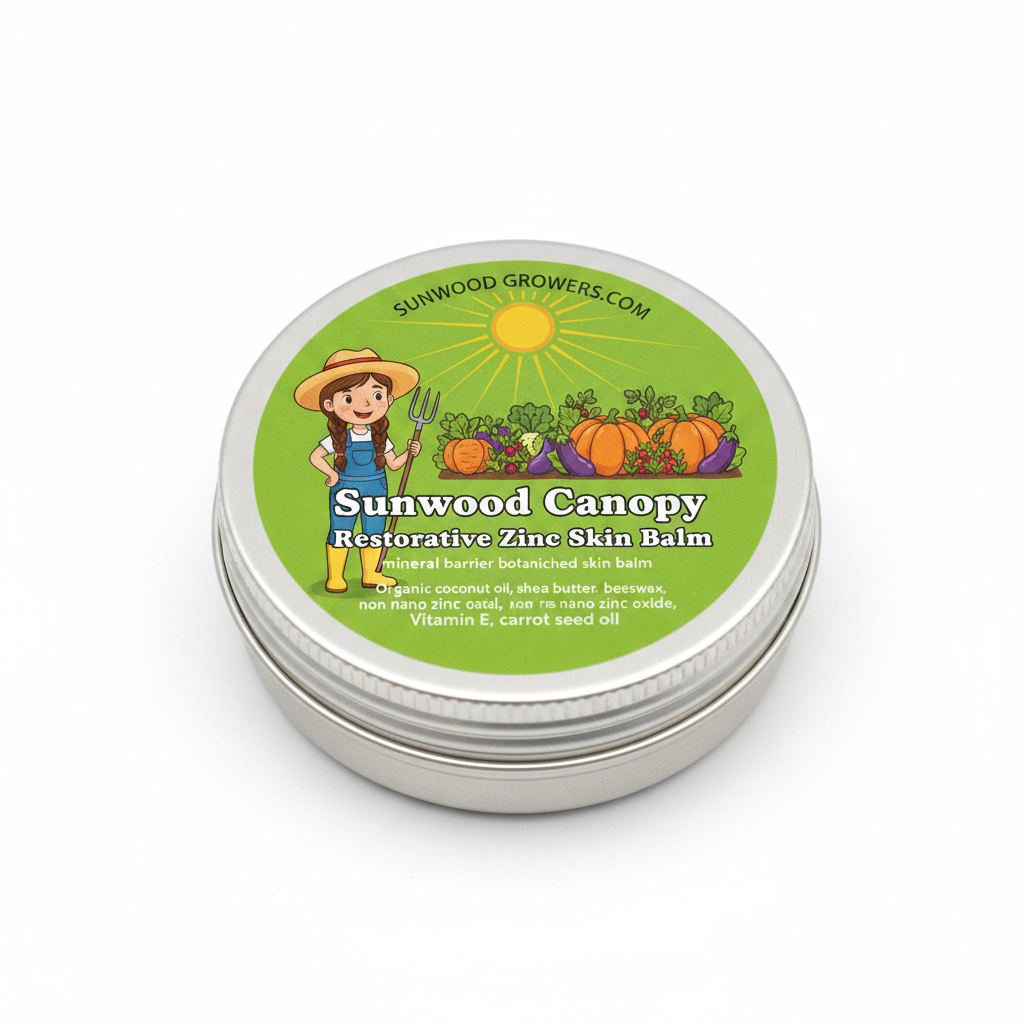 Sunwood Canopy 2 oz metal tin